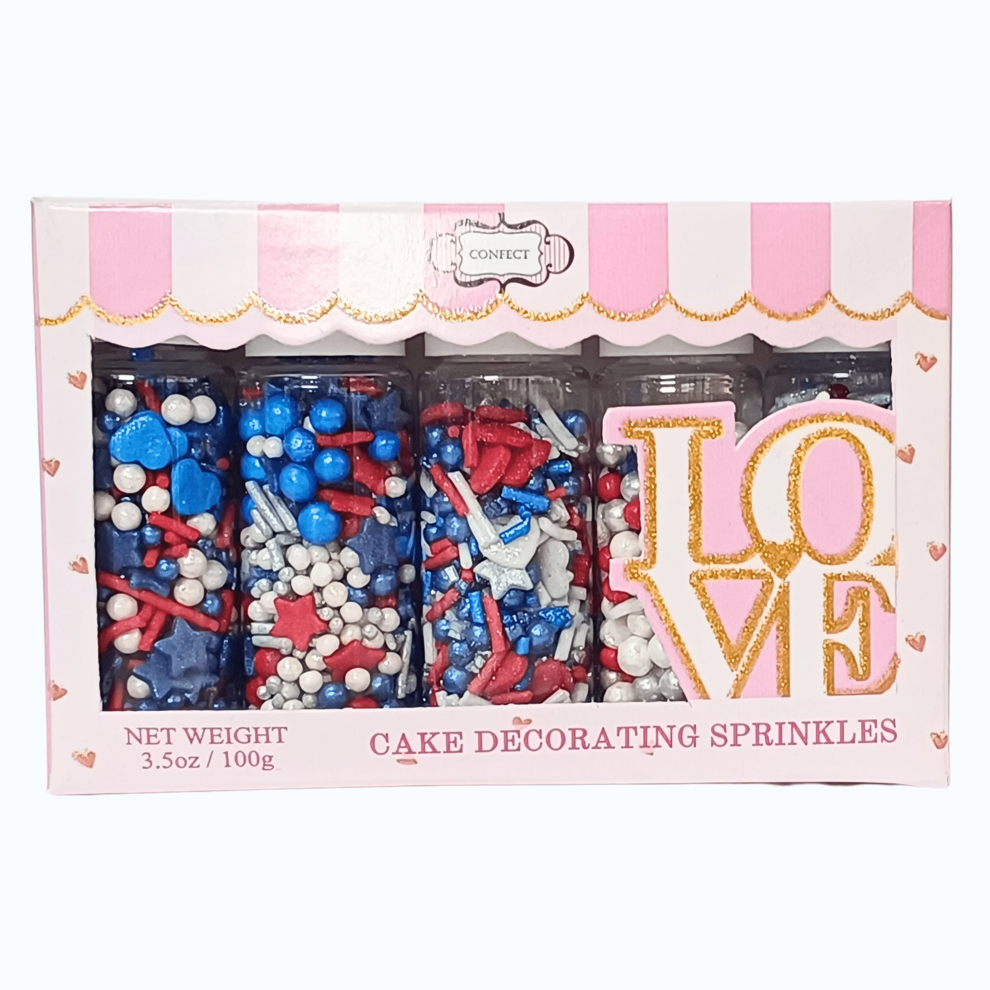 Confect Hero's Triumph Patriotic Sprinkles