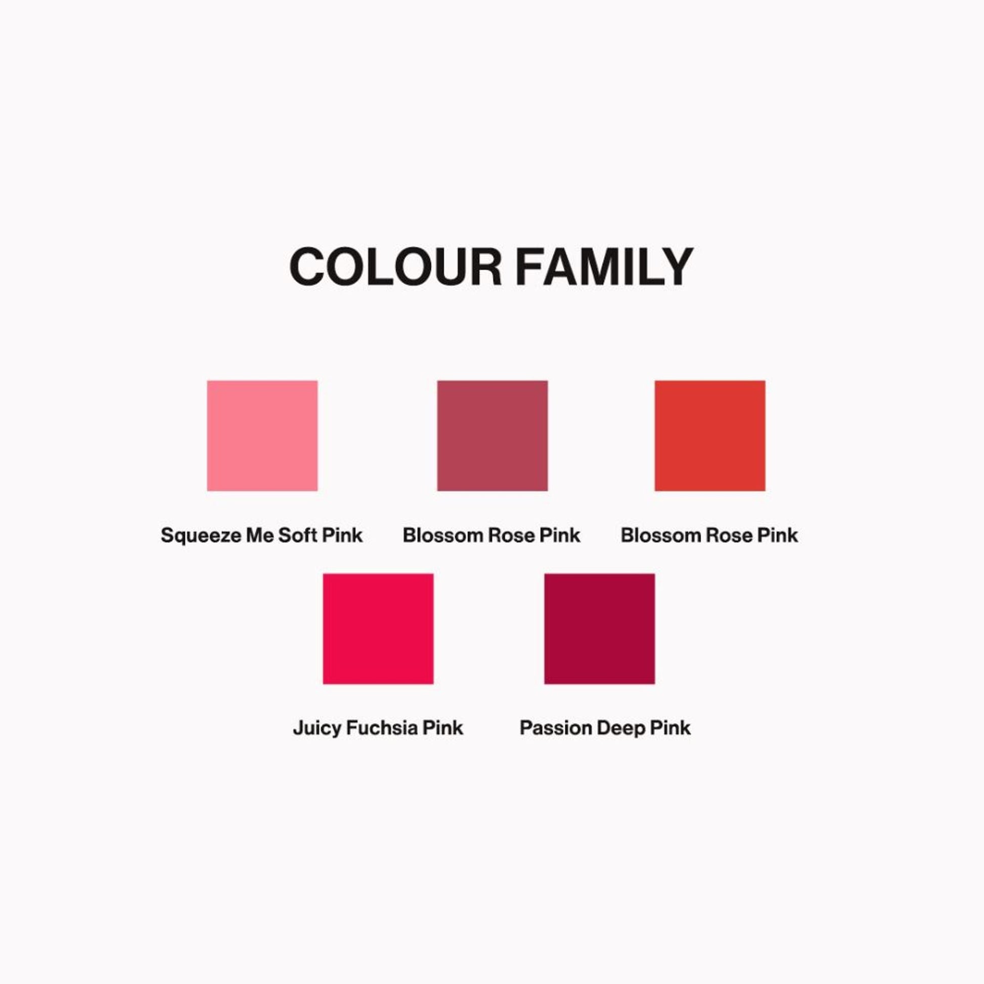 Makeup Revolution Mousse Blush - For Cheeks & Eyes Non Sticky-Soft Focus Effect - Juicy fuchsia Pink