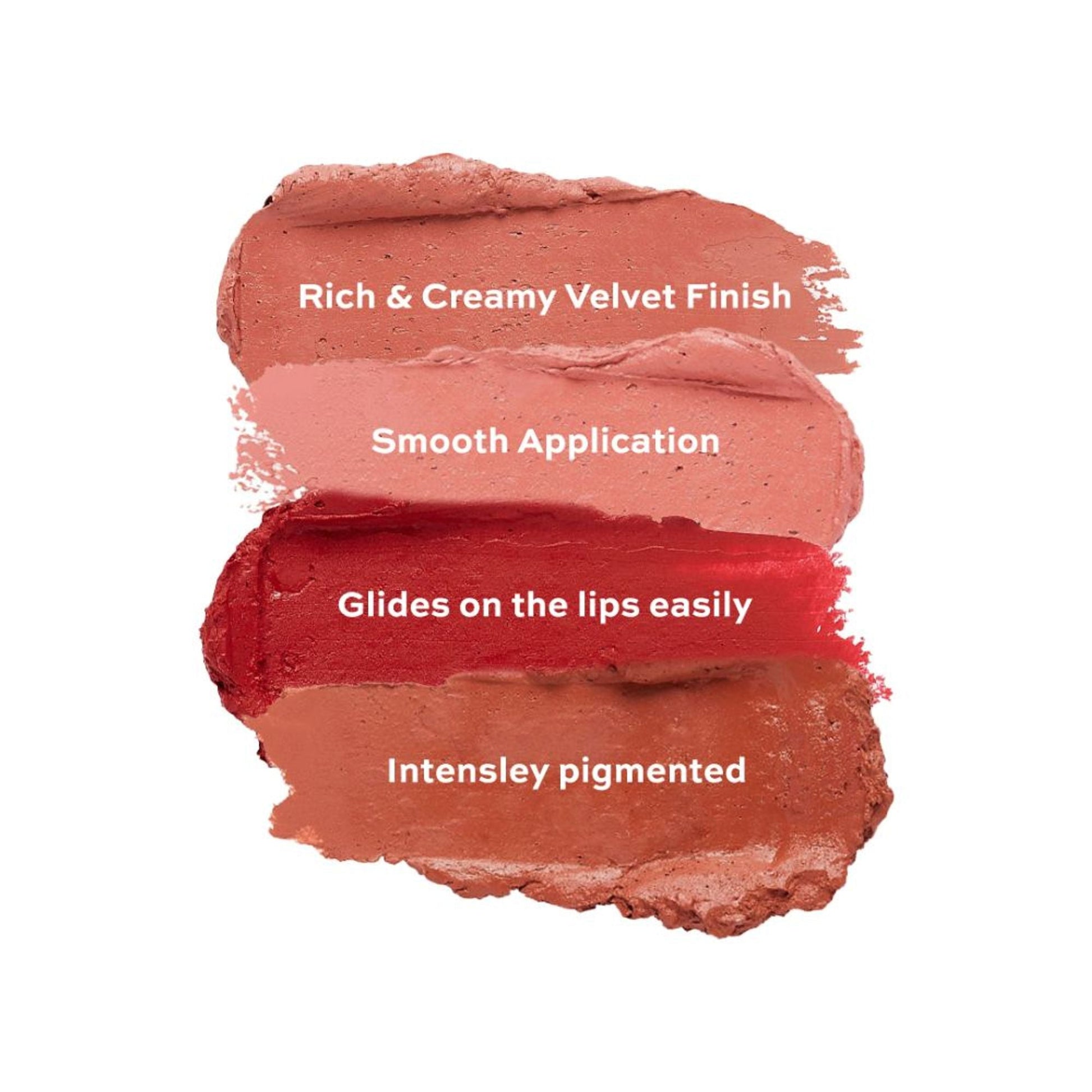 Makeup Revolution Satin Kiss Lipstick - Fling Deep Nude