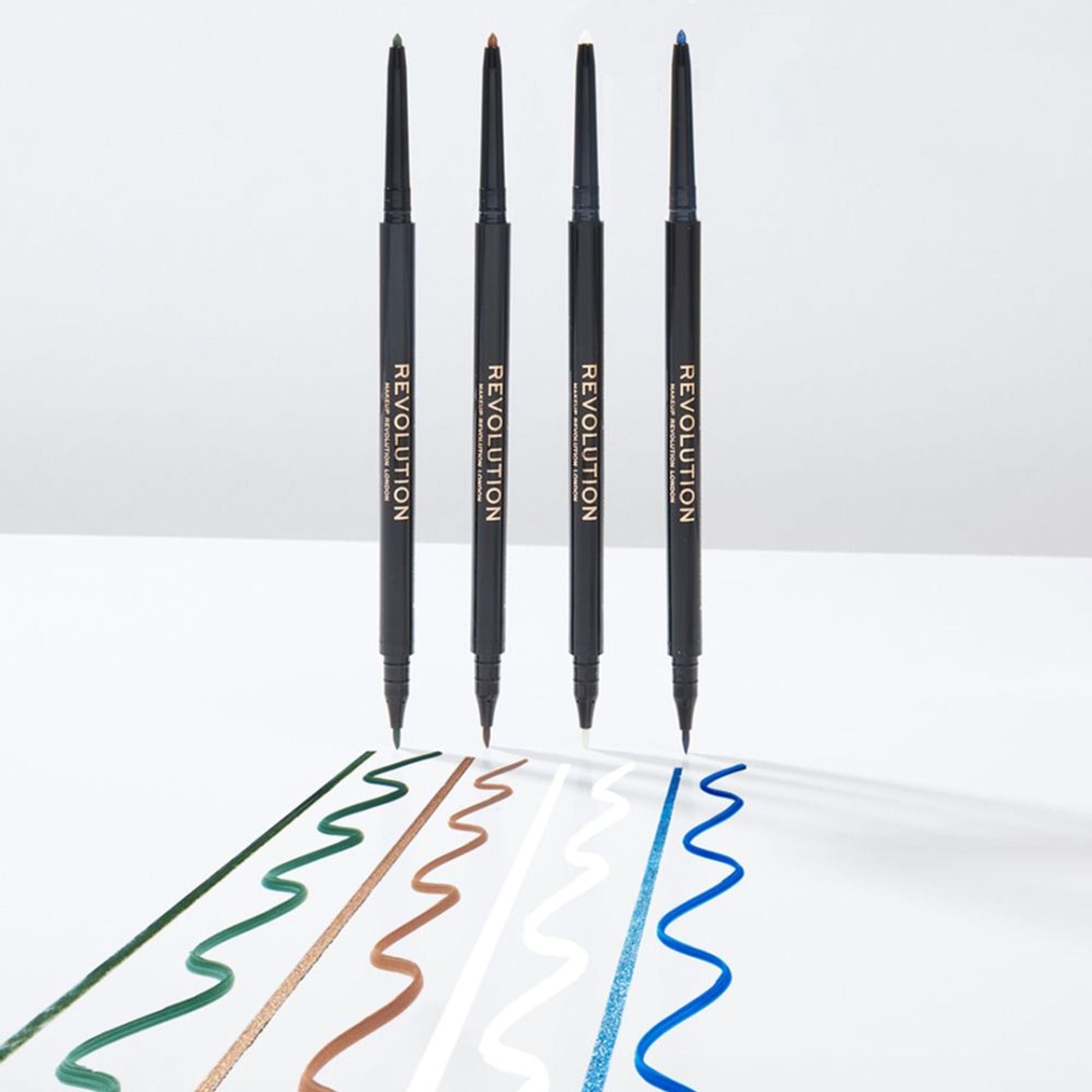 Makeup Revolution Felt & Kohl Eyeliner - Green