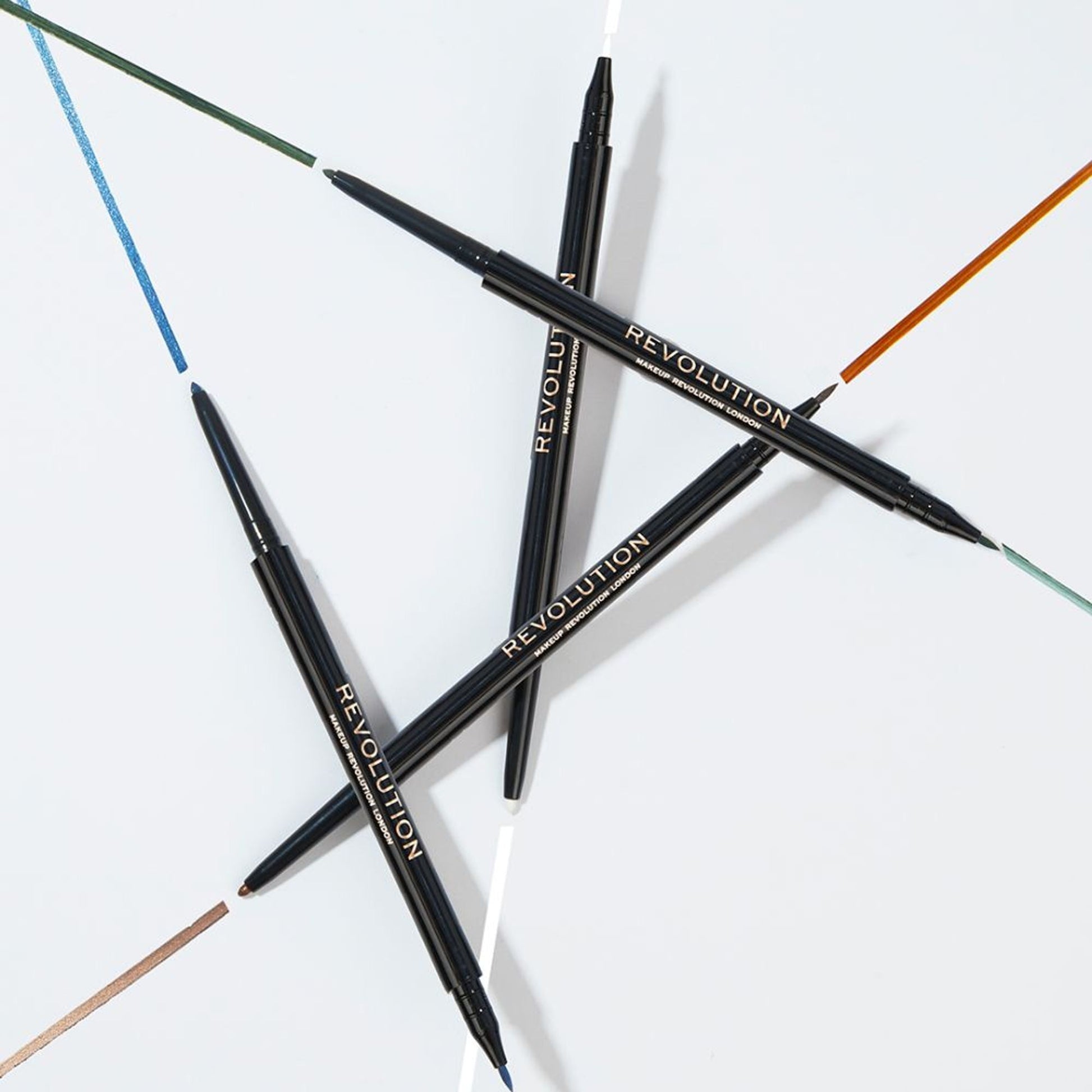 Makeup Revolution Felt & Kohl Eyeliner - Green