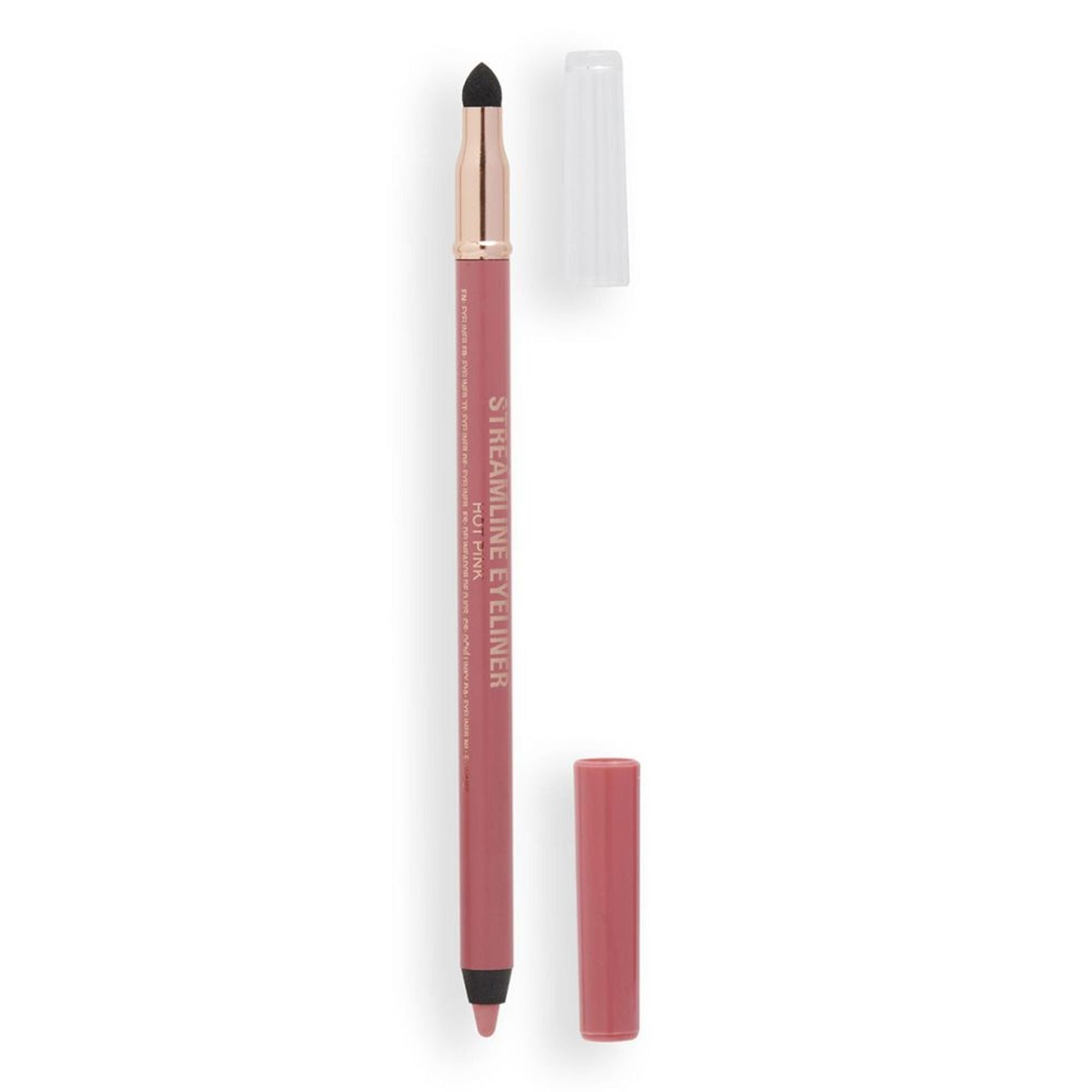 Makeup Revolution Streamline Waterline Eyeliner Pencil-Ultra Creamy Smudge Proof Smokey Looks - Hot Pink