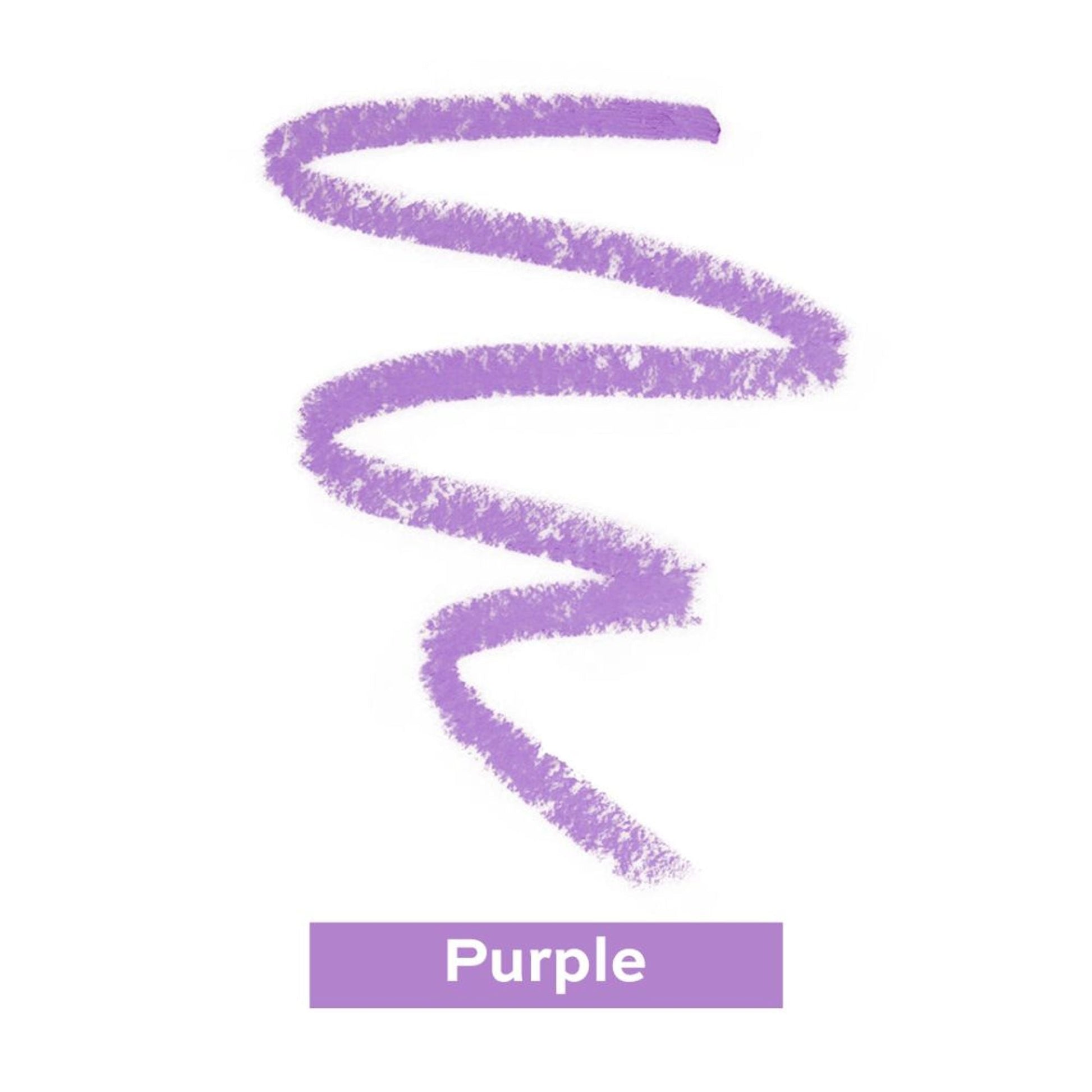 Makeup Revolution Streamline Waterline Eyeliner Pencil-Ultra Creamy Smudge Proof Smokey Looks - Purple
