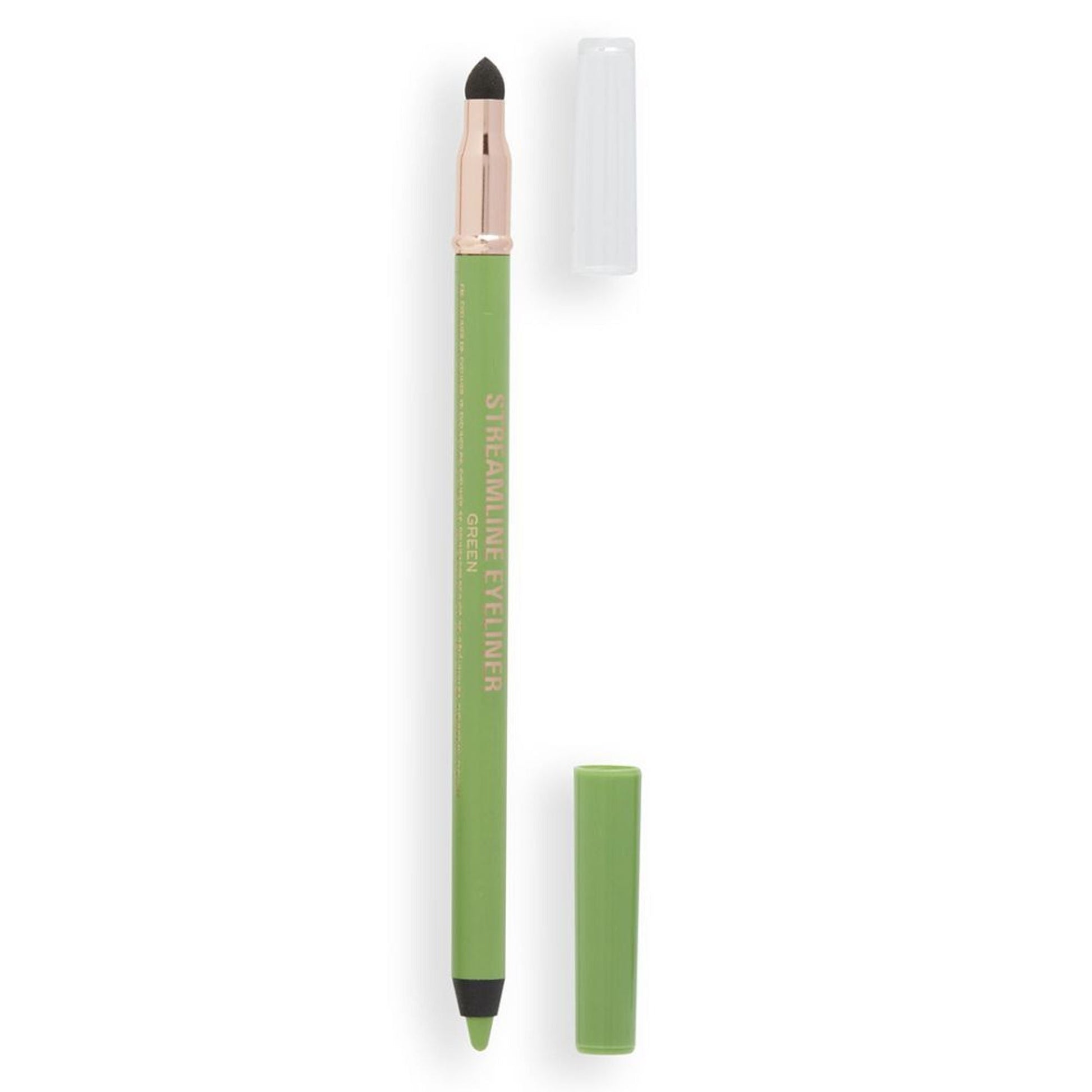 Makeup Revolution Streamline Waterline Eyeliner Pencil-Ultra Creamy Smudge Proof Smokey Looks - Green