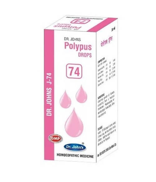 Dr. Johns Homeopathy J-74 Polypus Drops 