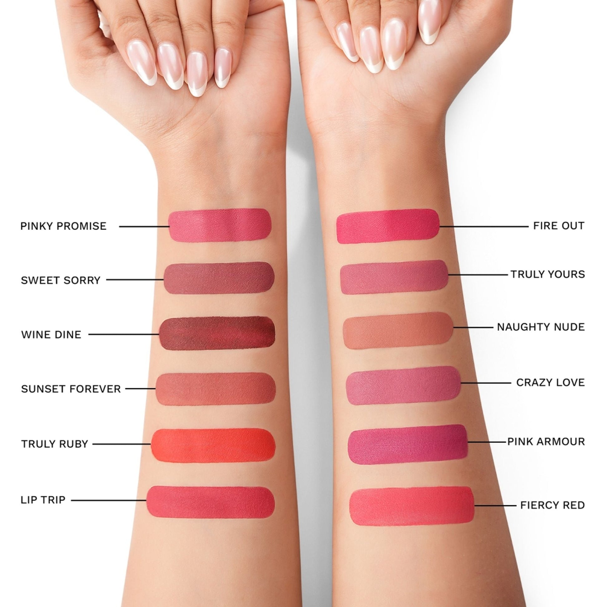 PAC Studio Insanely Matte Lip Crayon - Fiercy Red