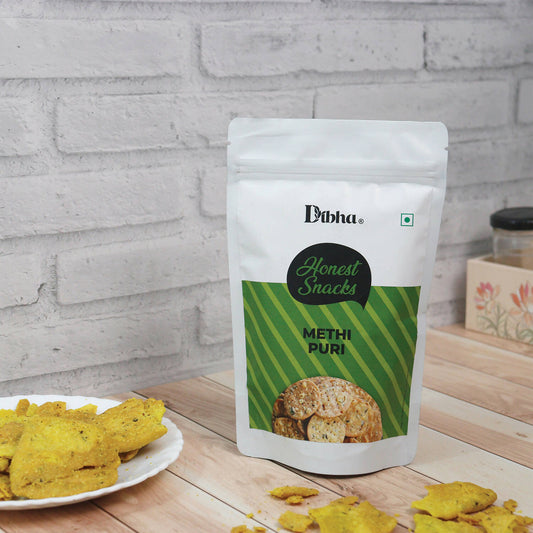 Dibha - Honest Snacking Methi Puri Snack - Grab2buy