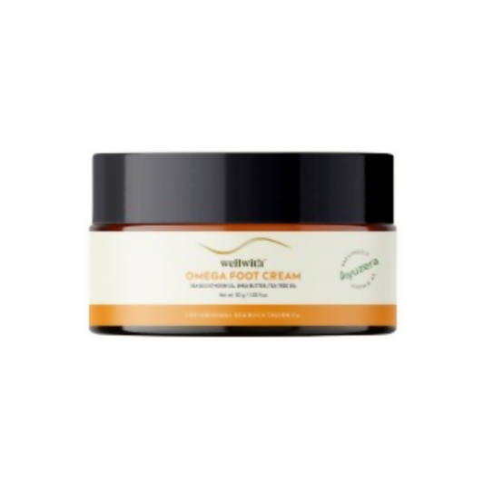 Wellwith Sea Buckthorn Foot Cream  Grab2Buy Wellwith Grab2Buy