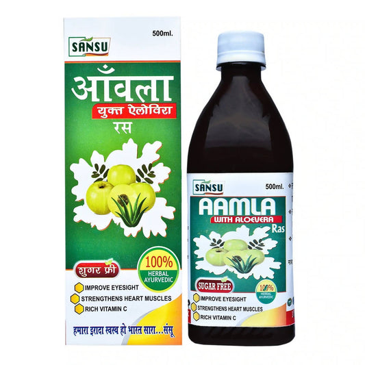 Sansu Aamla with Aloe Vera Ras Sugar Free 