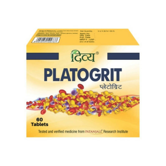 Patanjali Divya Platogrit Tablets 