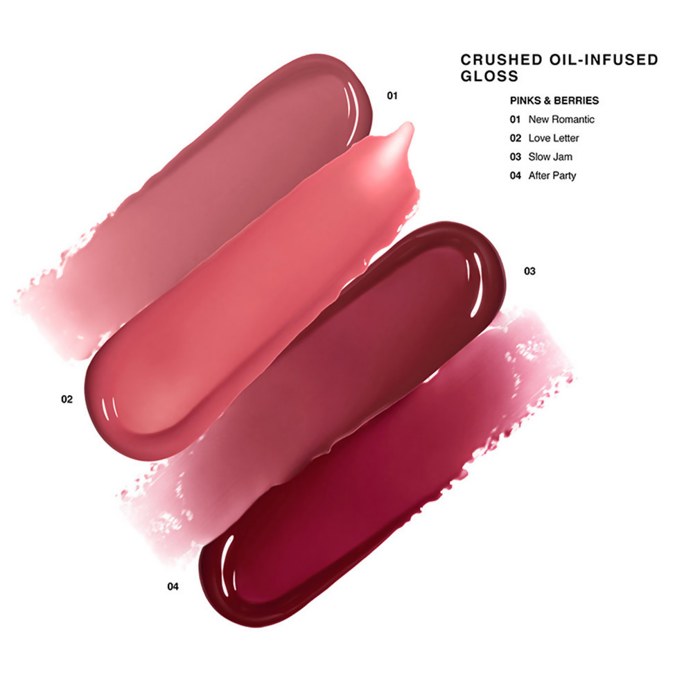 Bobbi Brown Crushed Oil Infused Gloss with Hyaluonic Acid, Vitamin C & E - New Romantic 