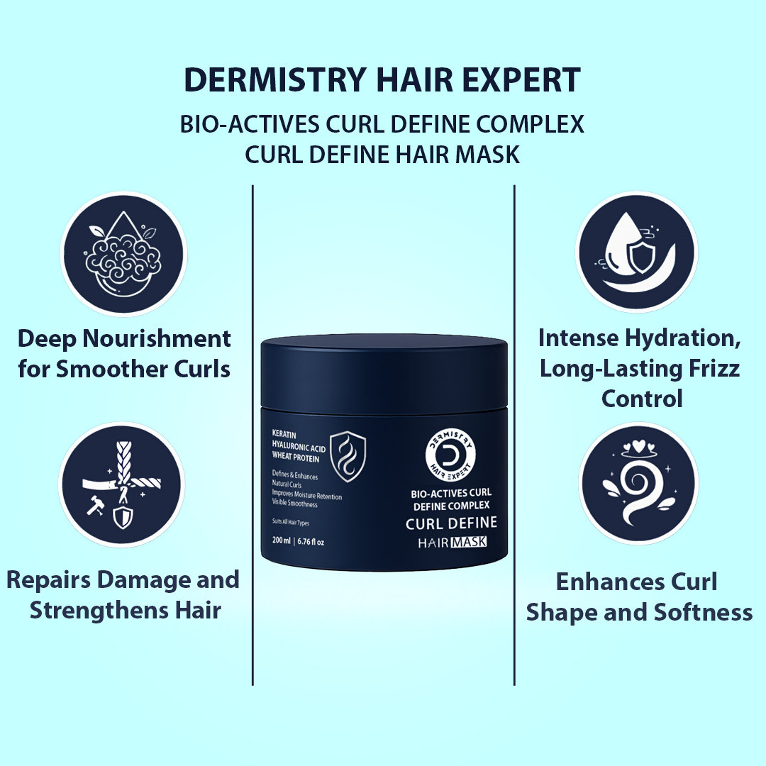Dermistry Bio Actives Curl Define Complex Curl Defining & Retention Mask
