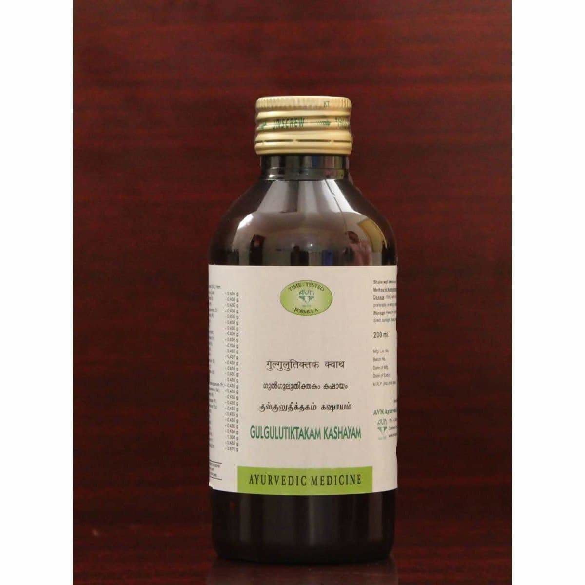 Avn Ayurveda Gulgulutiktakam Kashayam 