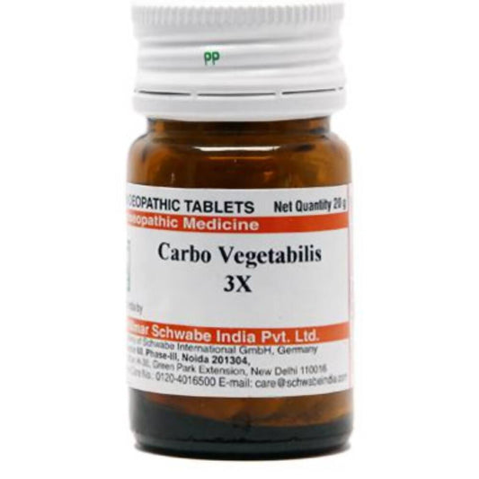 Dr. Willmar Schwabe India Carbo Vegetabilis Trituration Tablets 
