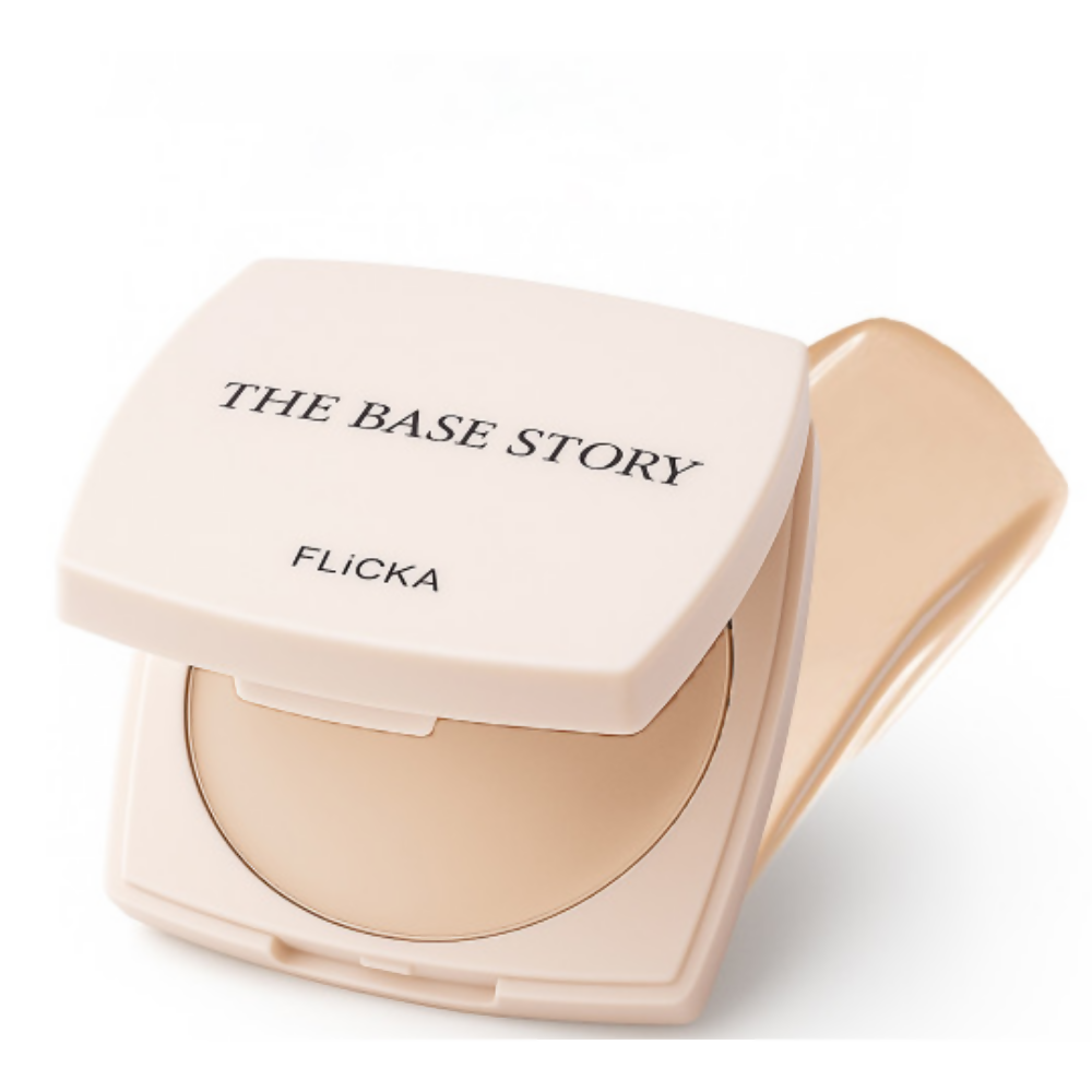Flicka Cosmetics The Base Story Cream Foundation with SPF Waterproof Ivory 01