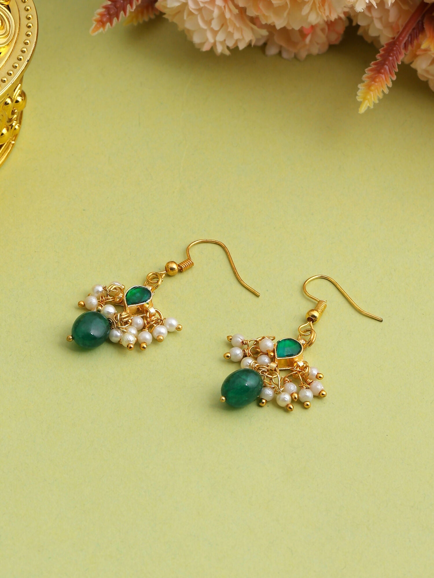 Ruby Raang Mehfil-E-Noor Earrings