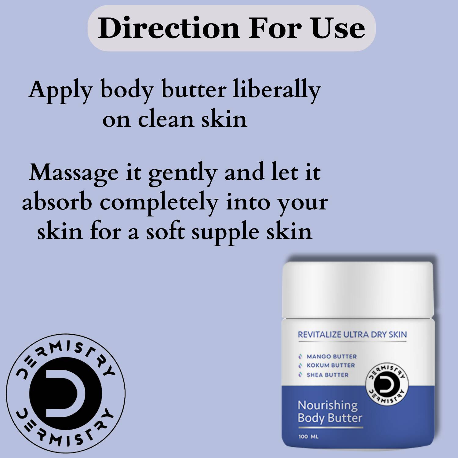 Dermistry Calming Body Wash & Nourishing Body Butter 