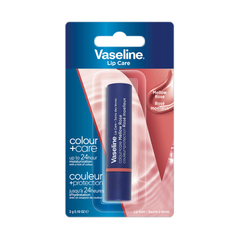 Vaseline Lip Care Colour + Care Tinted Lip Balm Stick - Mellow Rose  Grab2Buy Vaseline Grab2Buy