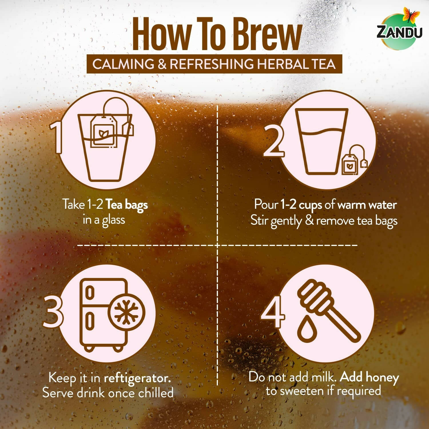 Zandu Calming & Refreshing Herbal Infusion 