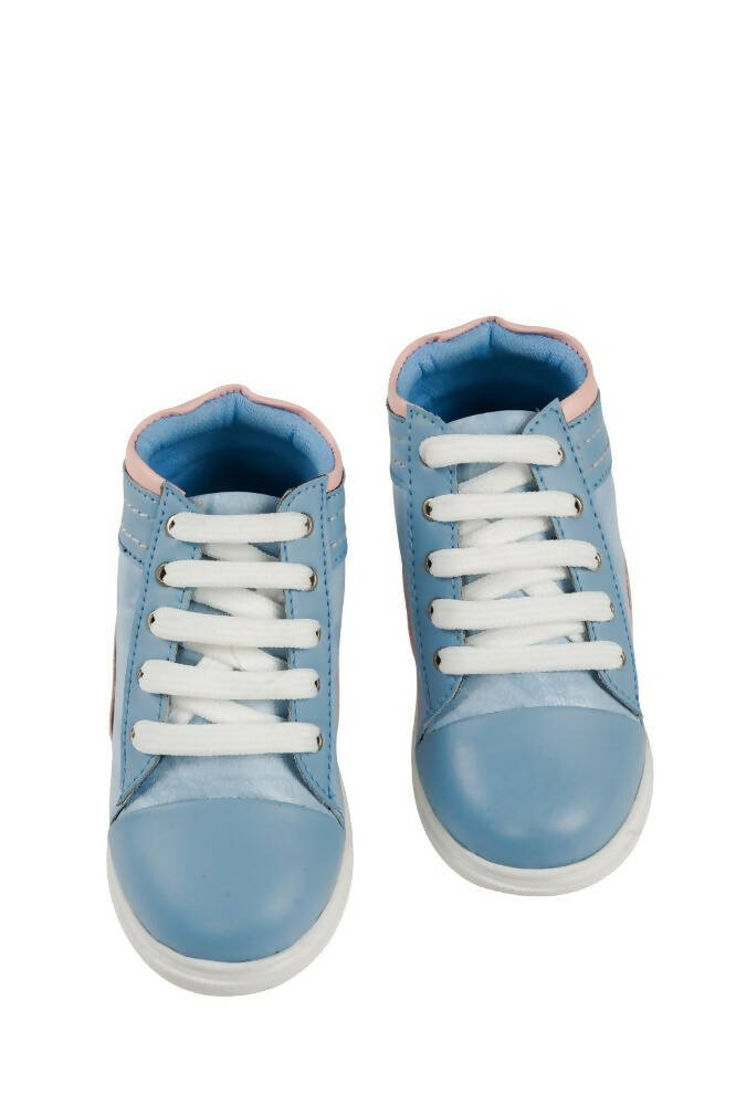 Tiny Bugs For Boys & Girls Party Wear Boots - Sky Blue  Grab2Buy Tiny Bugs Grab2Buy
