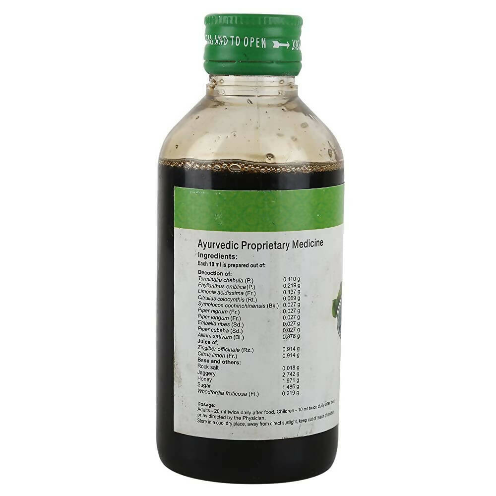 Vaidyaratnam Digestol Liquid (Syrup) 