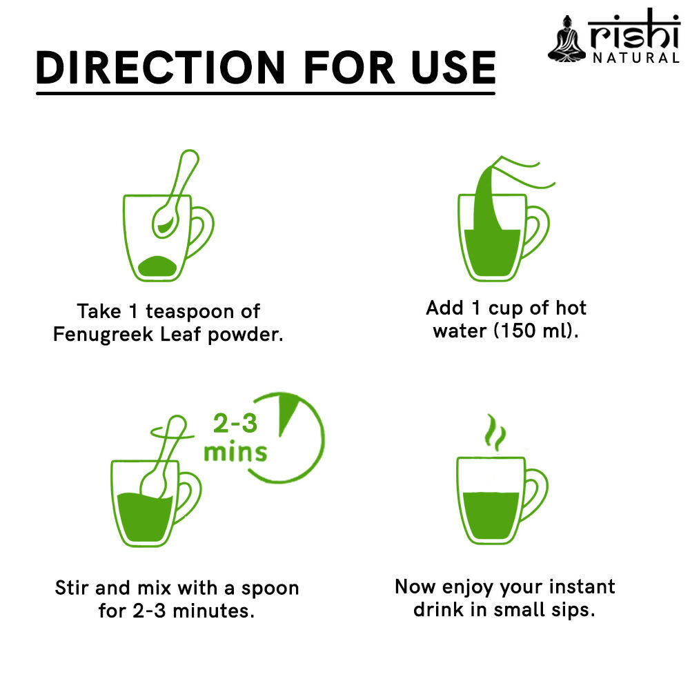 Rishi Natural Fenugreek Leaf Powder 