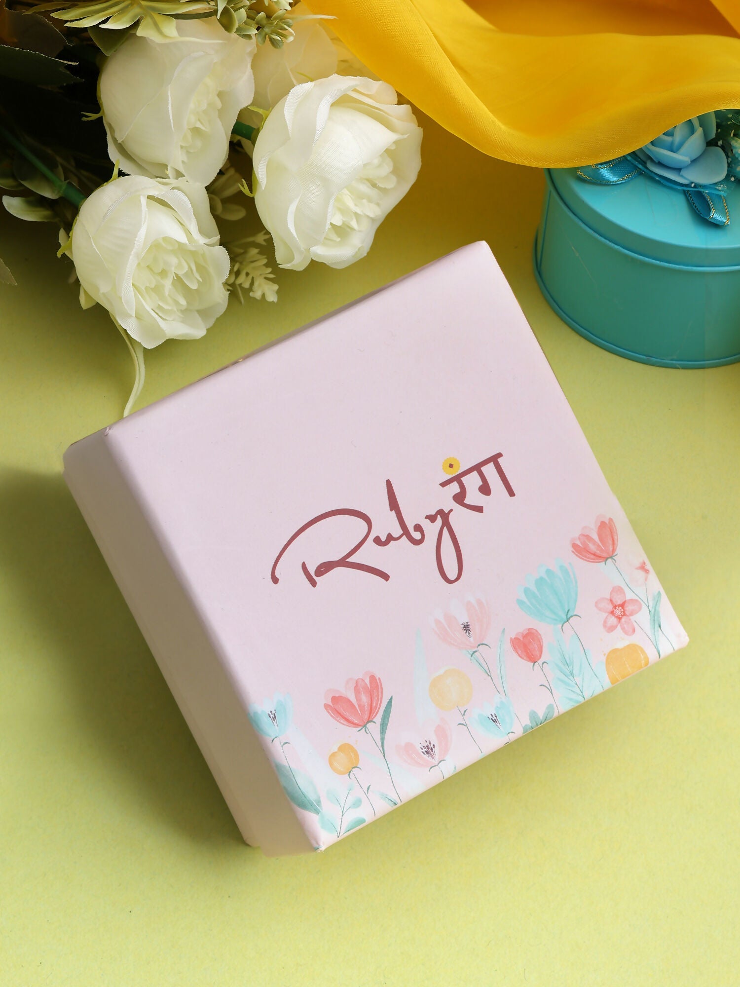 Ruby Raang Saanjh Pearl Hand Jewelry
