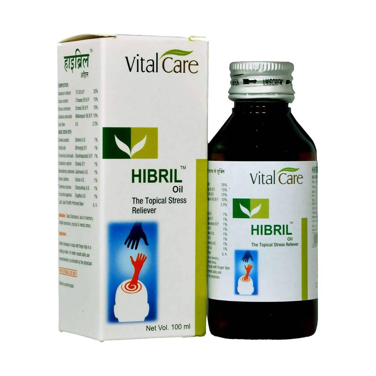 Vital Care Ayurvedic Hibril Pain Relief Oil 