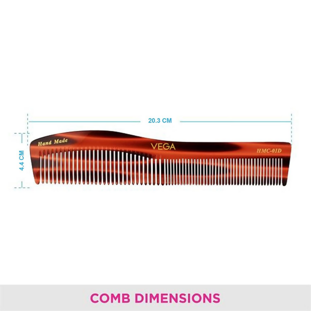 Vega Handcrafted Graduated Dressing Comb - HMC-01D  Grab2Buy Vega Grab2Buy