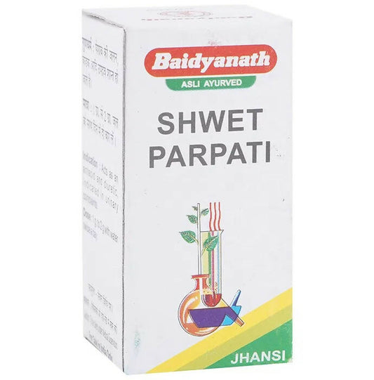 Baidyanath Jhansi Shwet Parpati Powder - Grab2buy