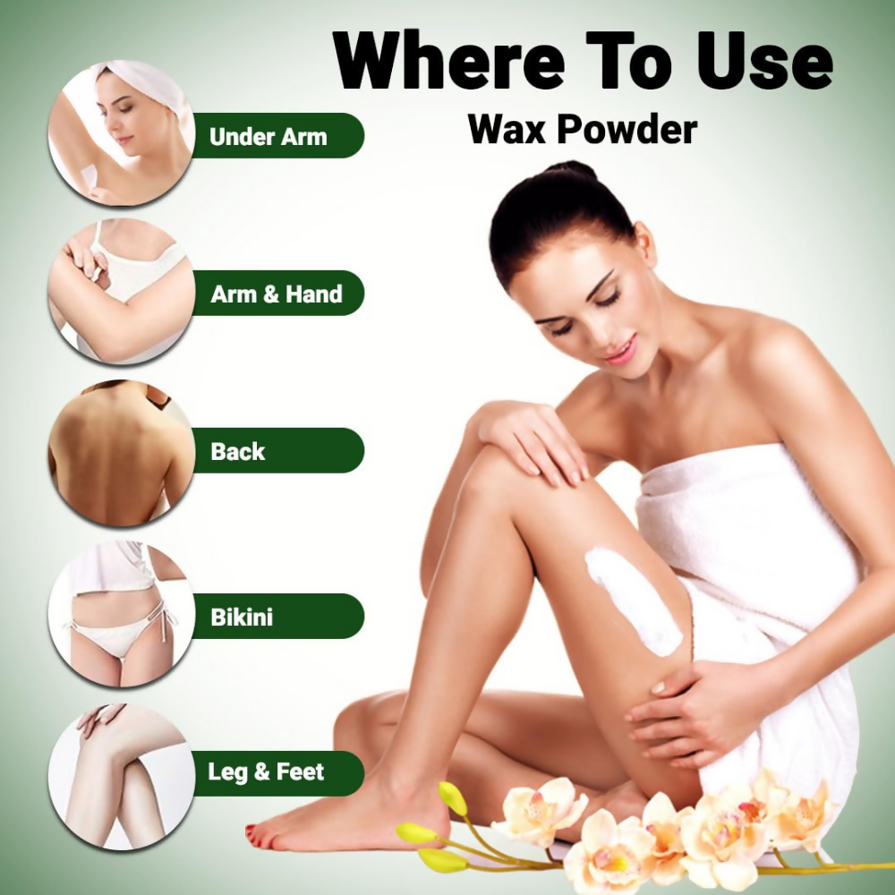 VedicAyurveda Herbal Wax Powder - Mogra  Grab2Buy VedicAyurveda Grab2Buy