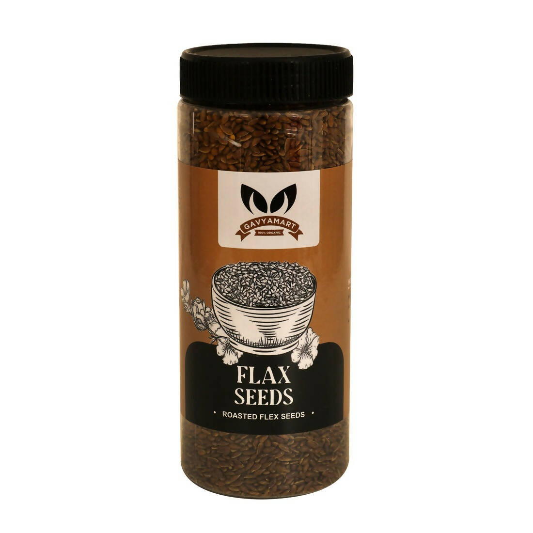 Gavyamart Organic Flax Seeds