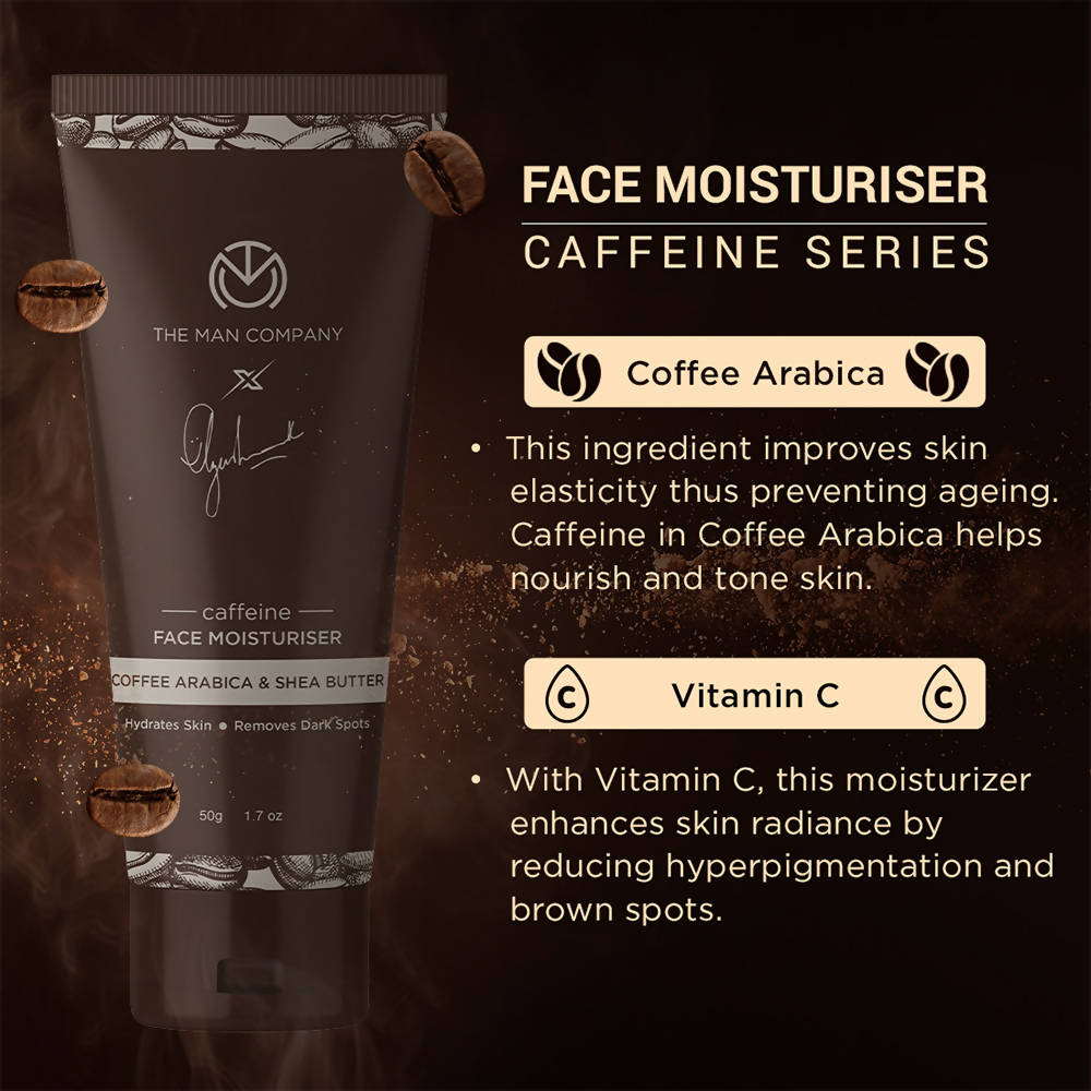 The Man Company Caffeine Face Moisturiser  Grab2Buy The Man Company Grab2Buy