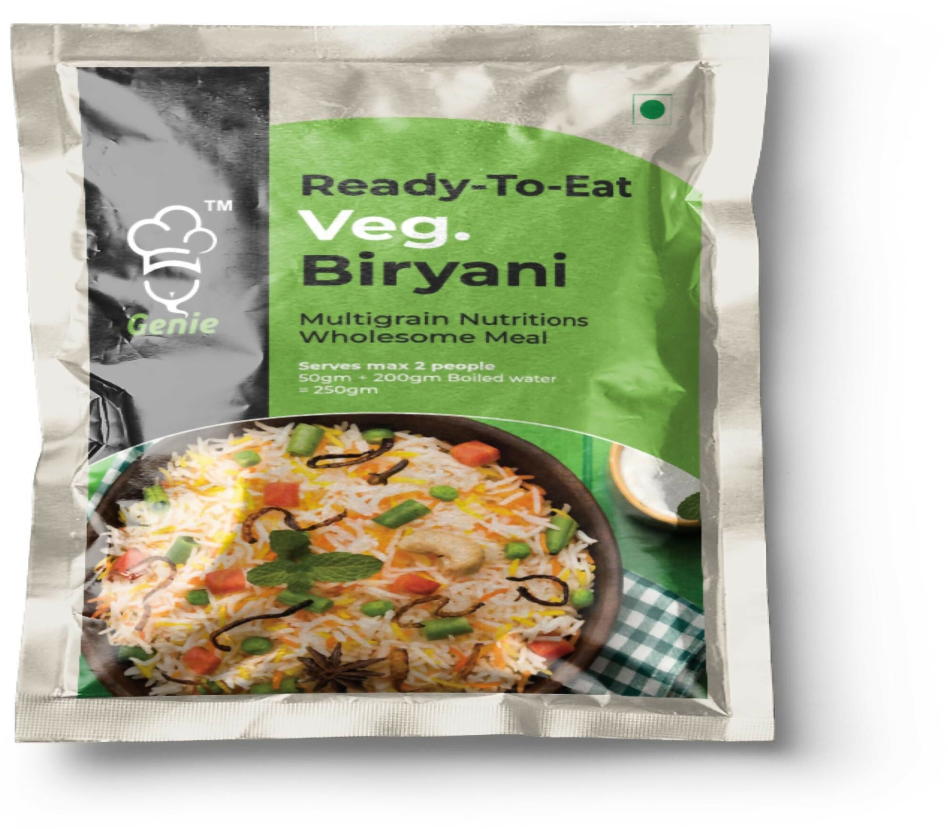 Genie's Ready To Eat Veg Biryani - Grab2buy