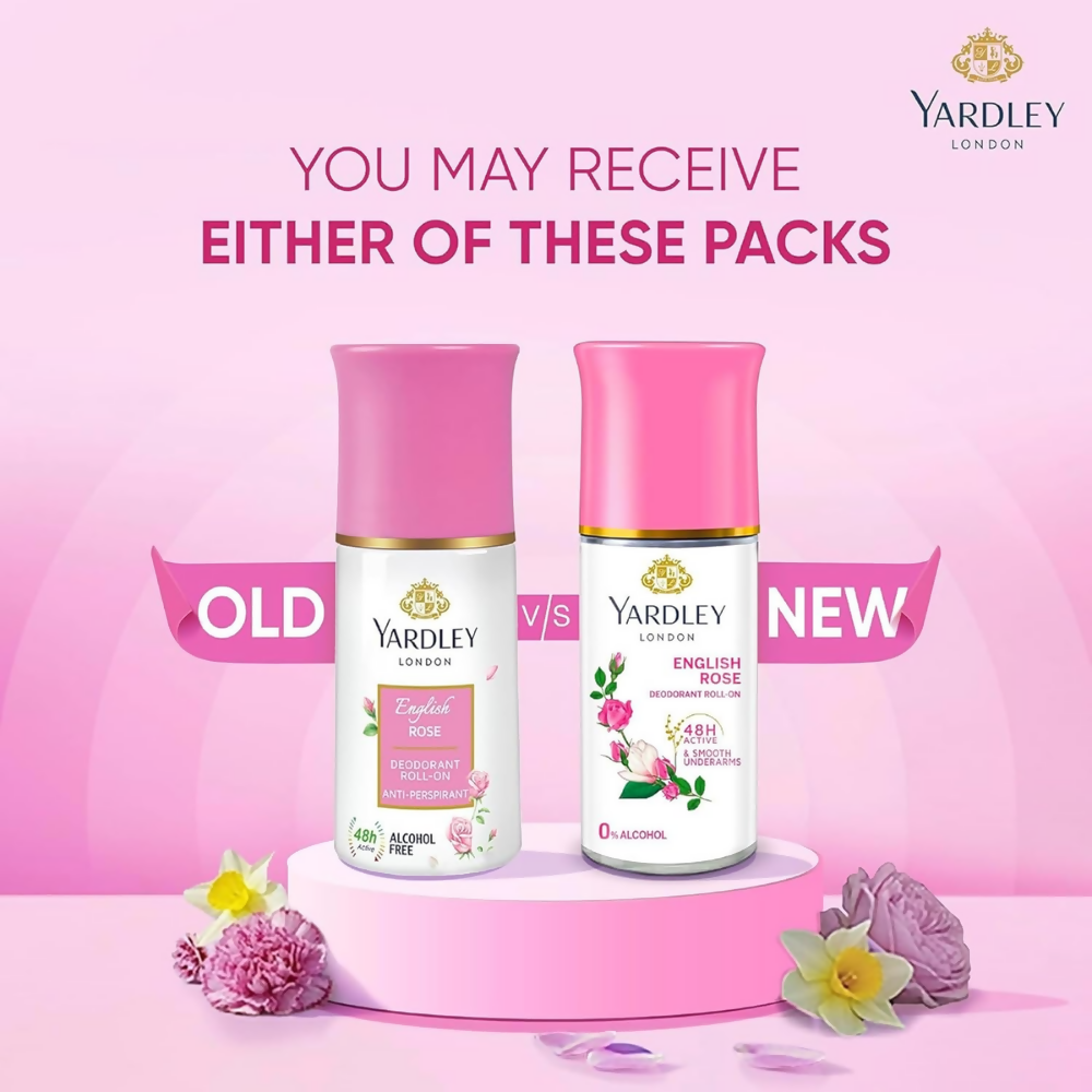 Yardley London English Rose Anti Perspirant Deodorant Roll On for Women  Grab2Buy Yardley Grab2Buy