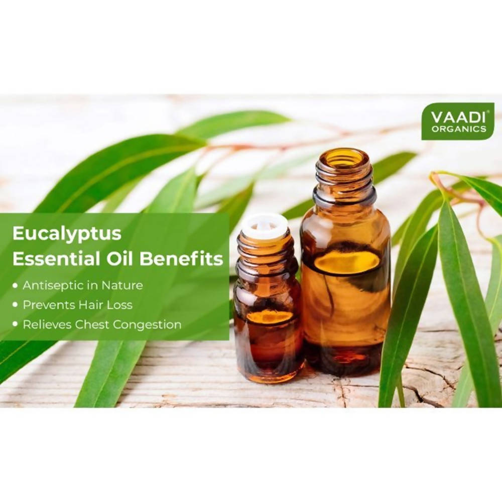 Vaadi Herbals Eucalyptus 100% Pure Essential Oil Therapeutic Grade  Grab2Buy Vaadi Herbals Grab2Buy