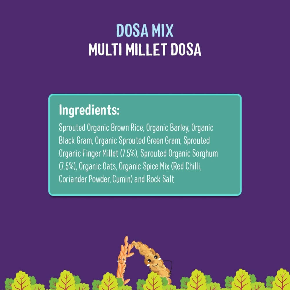 Timios Organic Multi Millet Dosa Mix  Grab2Buy Timios Grab2Buy