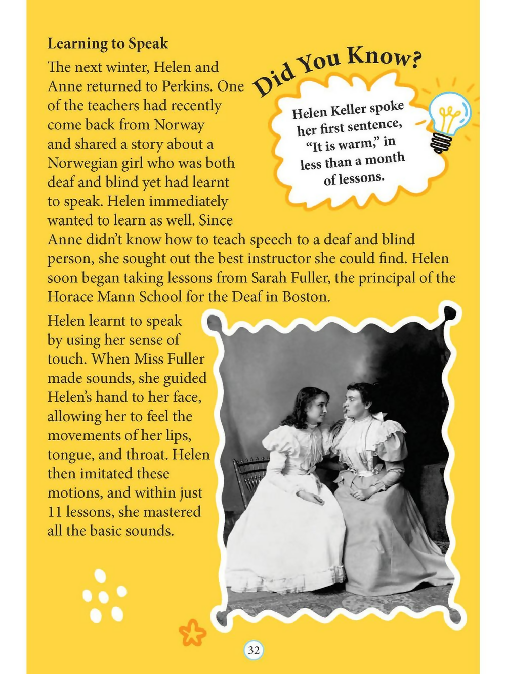 Dreamland Publications Helen Keller Icons of Inspiration Illustrated Biography For Kids