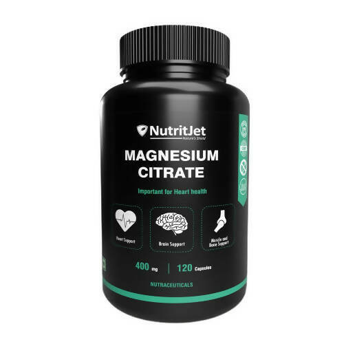 NutritJet Magnesium Citrate 400mg Capsules 