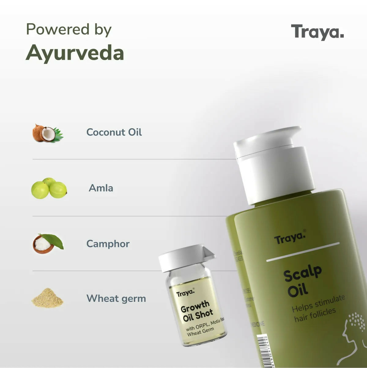 Traya Scalp Oil with Growth Oil Shot  Grab2Buy Traya Grab2Buy