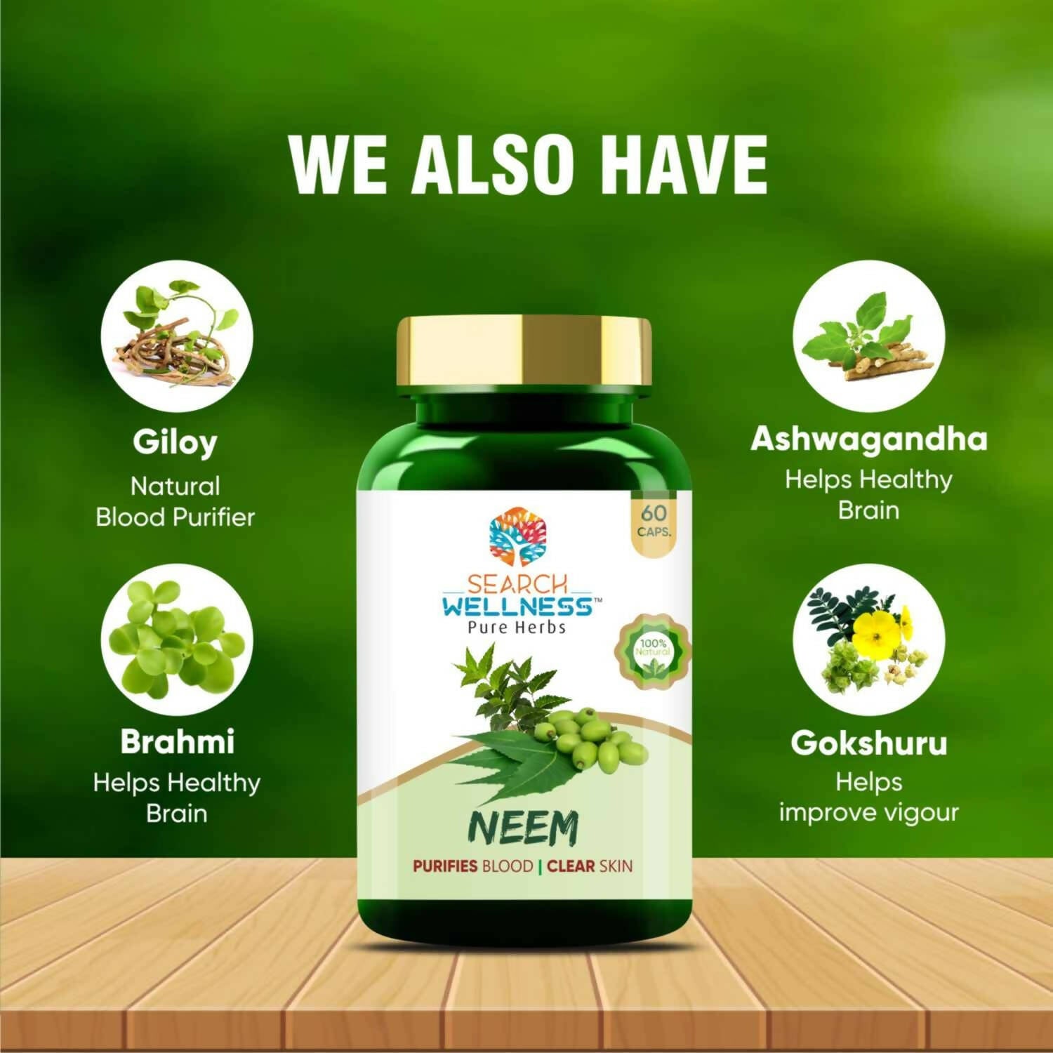 Search Wellness Neem Capsules - Grab2buy