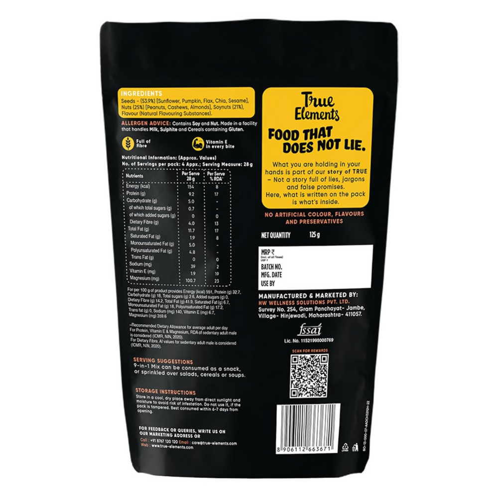 True Elements 9 in 1 Snack Mix  Grab2Buy True Elements Grab2Buy