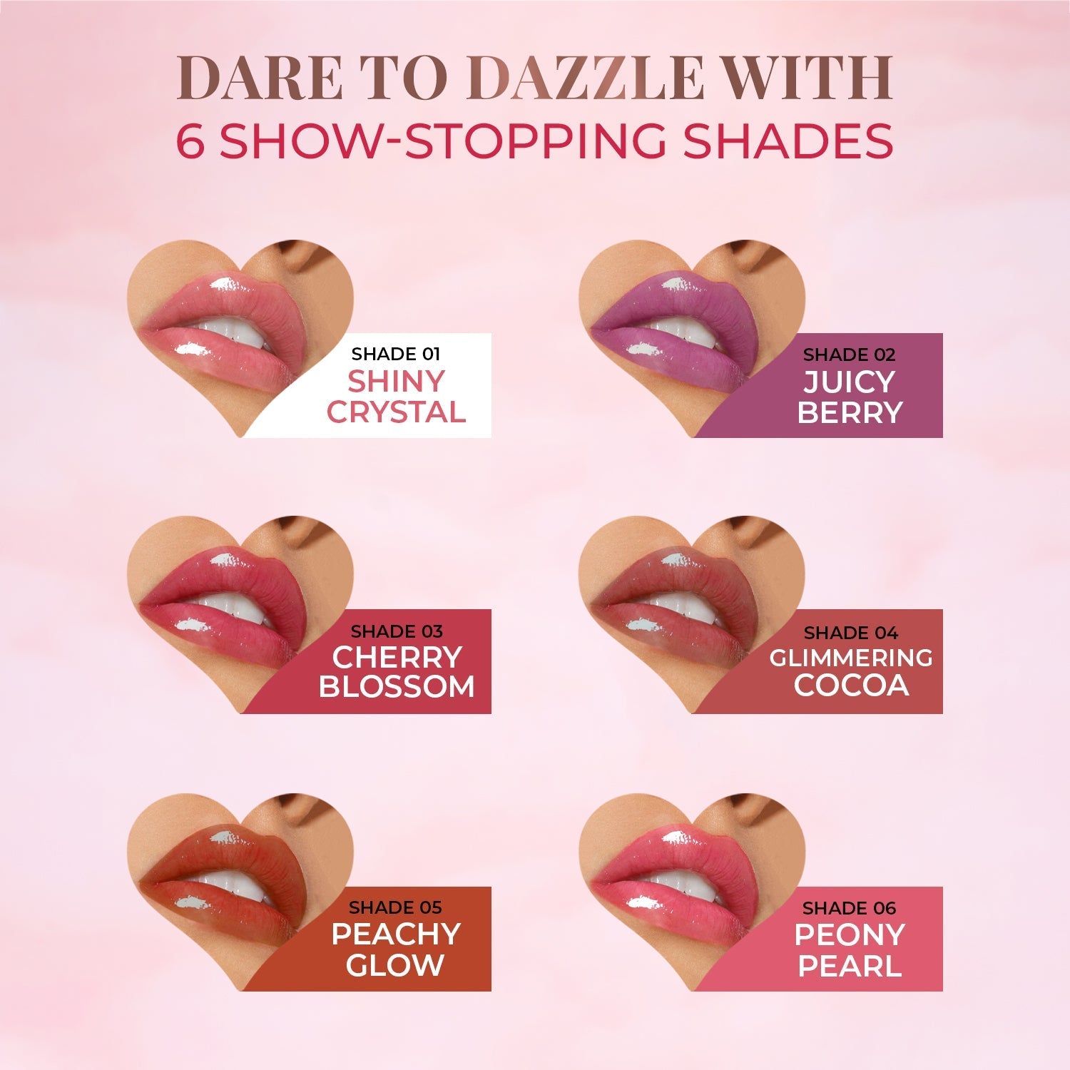Serum-infused Lip Gloss with Mango Butter and Jojoba Oil 