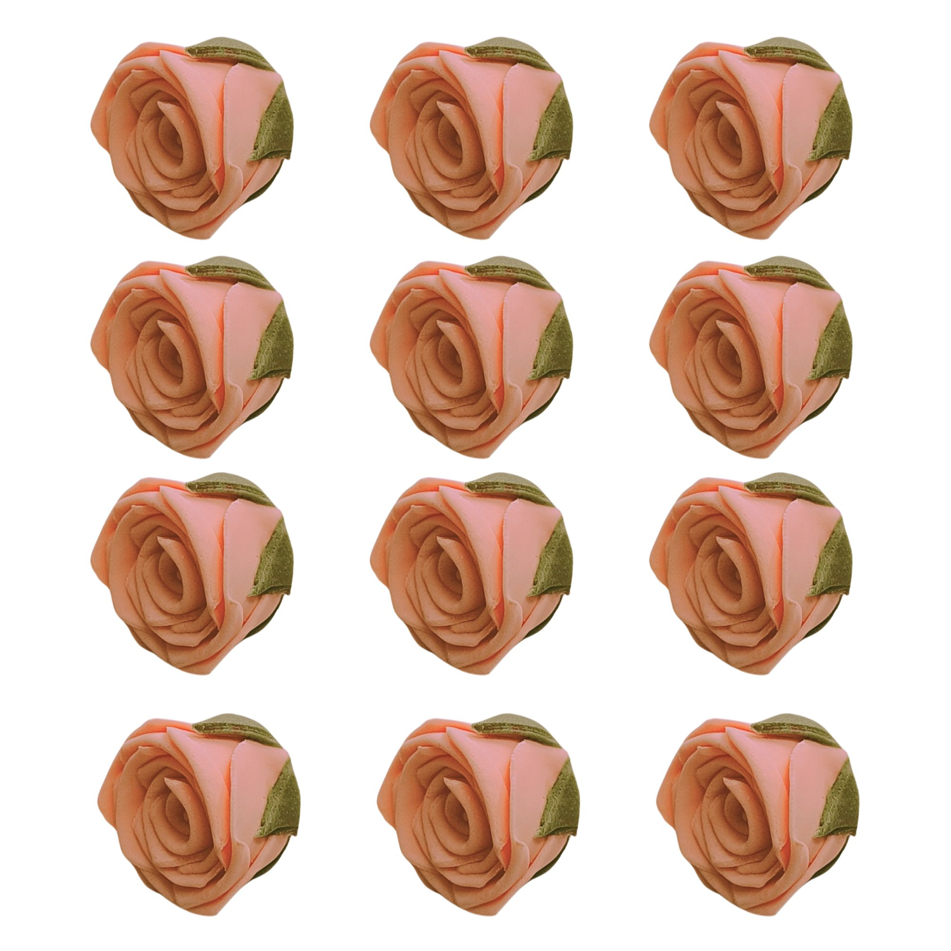Confect Pretty Peach Pearl | Edible Sugar Roses Topper