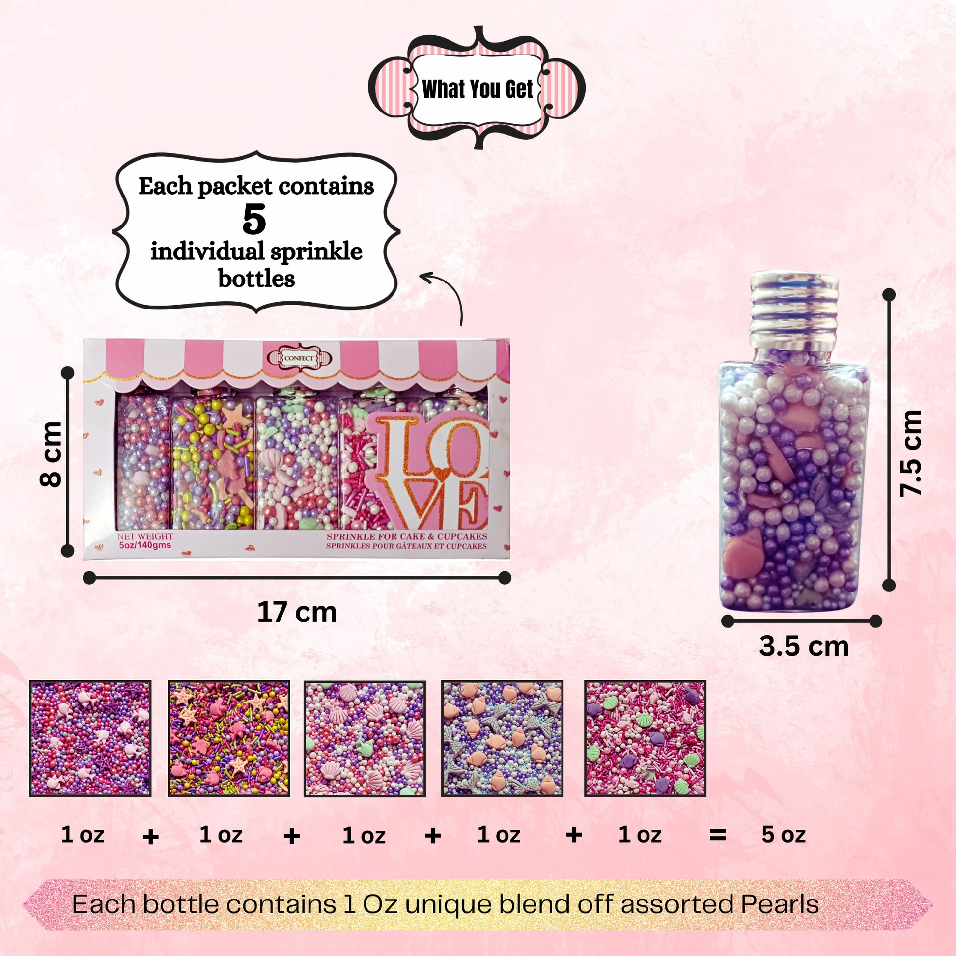 Confect Under the Sea Sprinkles for Decorations 09  Grab2Buy Confect Grab2Buy