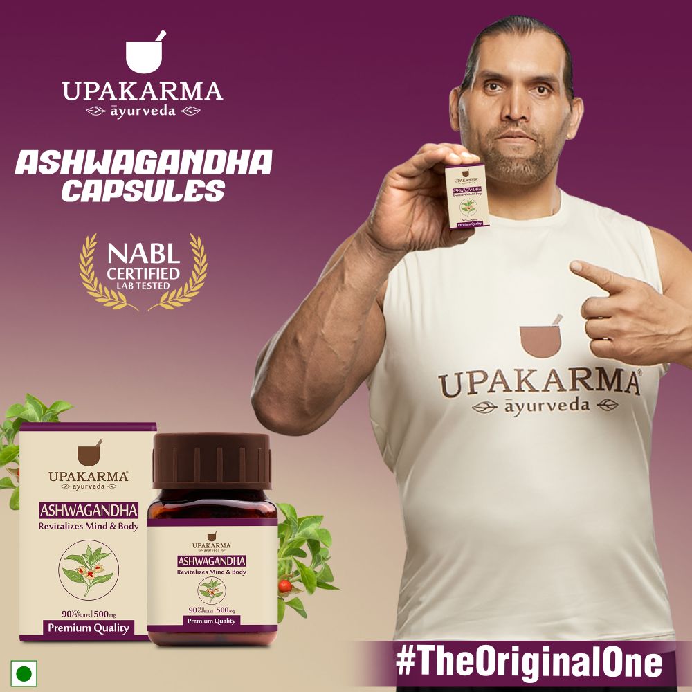 Upakarma Ayurveda Ashwagandha Capsules - Grab2buy