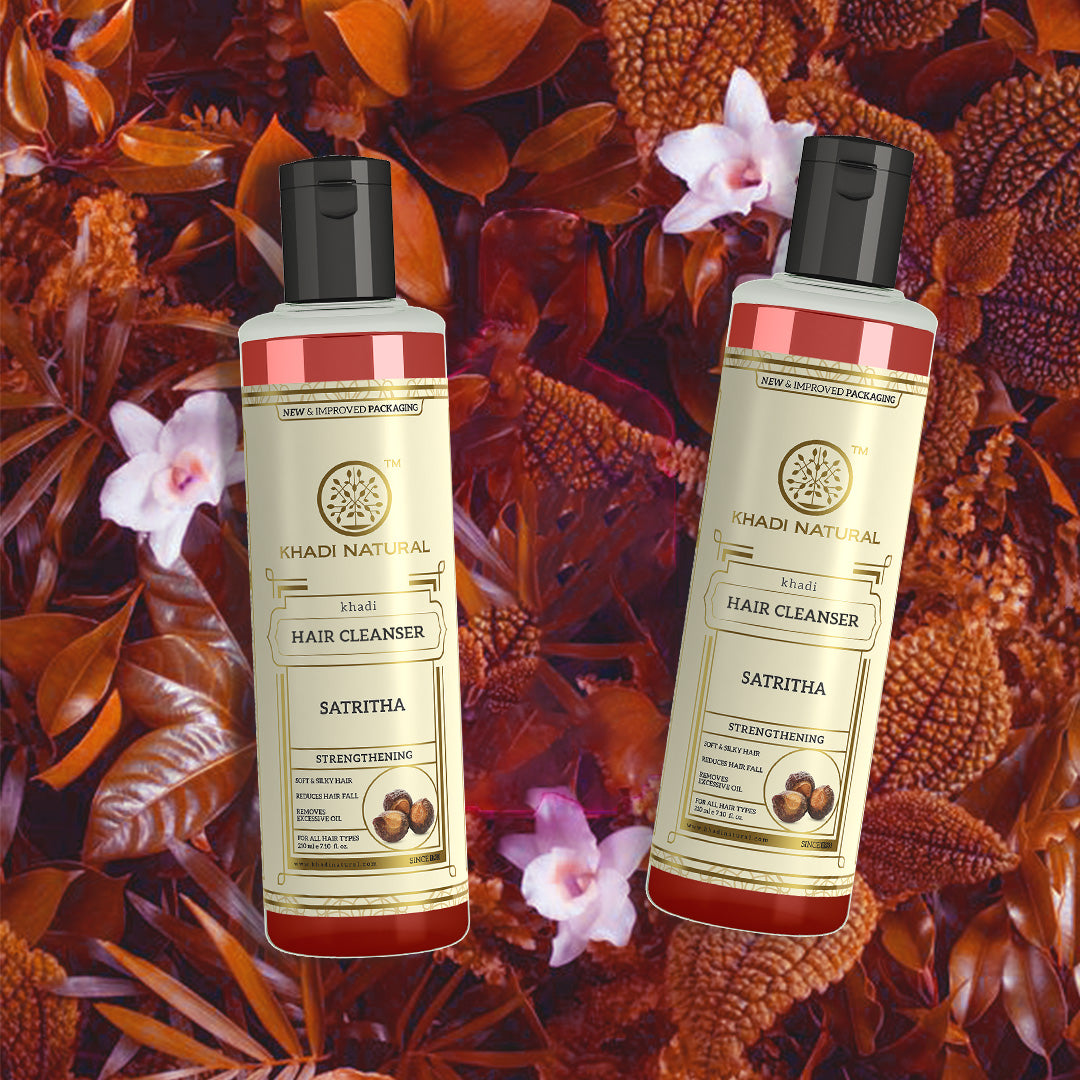 Khadi Natural Satritha Hair Cleanser - 210ml 