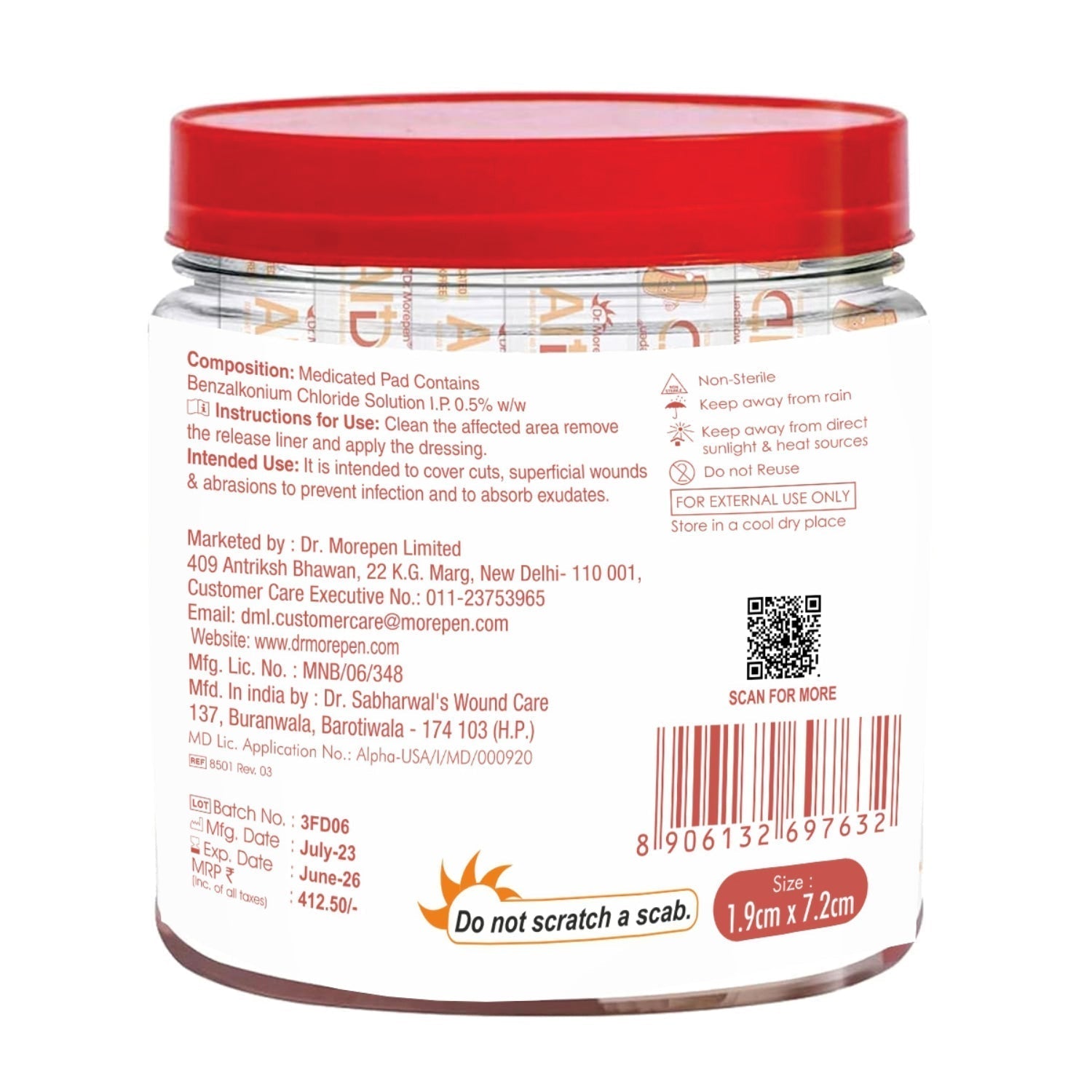 Dr Morpen Aid – Band-Aid Adhesive 