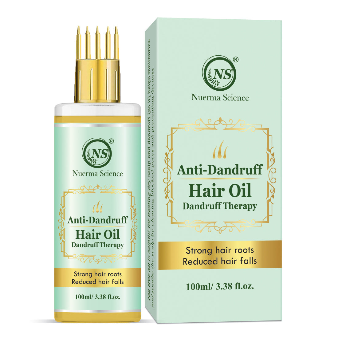 Nuerma Science Anti-Dandruff Oil | Rejuvenate Your Scalp, Rediscover Confidence