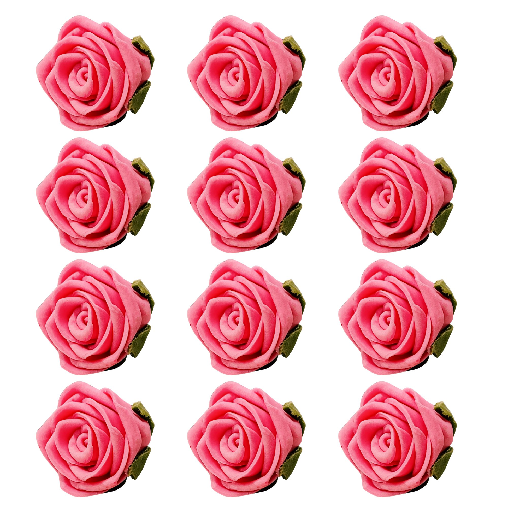 Confect French Rose Pink | Edible Sugar Roses Topper